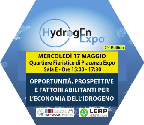 Hydrogen Expo - Workshop "Opportunità, Prospettive e Fattori Abilitanti per l'Economia dell'Idrogeno"