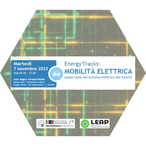 Energy Tracks: MOBILITÀ ELETTRICA, quale ruolo nel sistema elettrico del futuro? 